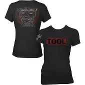Ginza.se Tool: Ladies T-Shirt/Shaded Box (Black) (Back & Sleeve Print) (X-Large)
