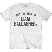 Ginza.se Liam Gallagher: Unisex T-Shirt/Who the Fuck¿ (White) (Medium)