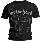 Ginza.se Motörhead: Unisex T-Shirt/Leather Jacket (Black) (Medium)
