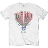 Ginza.se The Who: Unisex T-Shirt/Long Live Rock (White) (Medium)