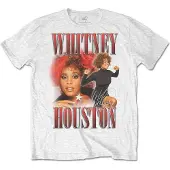 Ginza.se Whitney Houston: Unisex T-Shirt/90s Homage (White) (Small)
