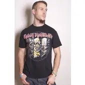 Ginza.se Iron Maiden: Unisex T-Shirt/Eddie Evolution (Black) (Large)