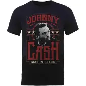 Ginza.se Johnny Cash: Unisex T-Shirt/Man In Black (Black) (X-Large)