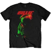 Ginza.se Billie Eilish: Unisex T-Shirt/Hands Face (Black) (Small)