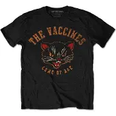 Ginza.se The Vaccines: Unisex T-Shirt/Cat (Black) (X-Large)