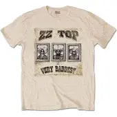 Ginza.se ZZ Top: Unisex T-Shirt/Very Baddest (Sand) (Medium)