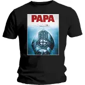 Ginza.se Ghost: Unisex T-Shirt/Papa Jaws (Black) (Small)