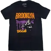 Ginza.se Biggie Smalls: Unisex T-Shirt/Brooklyn Orange (Black) (Small)