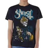 Ginza.se Ghost: Unisex T-Shirt/Papa of the World (Black) (Large)