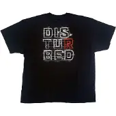 Ginza.se Disturbed: Unisex T-Shirt/Are You Ready? (Black) (Back Print) (Large)