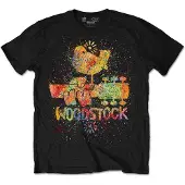 Ginza.se Woodstock: Unisex T-Shirt/Splatter (Black) (Large)