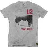 Ginza.se U2: Unisex T-Shirt/War Tour (Grey) (X-Large)