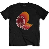 Ginza.se Queen: Unisex T-Shirt/Retro Logo (Black) (Small)