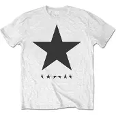 Ginza.se David Bowie: Unisex T-Shirt/Blackstar on White (White) (Large)