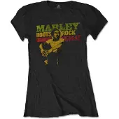 Ginza.se Bob Marley: Ladies T-Shirt/Roots, Rock, Reggae (Black) (Large)