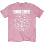 Ginza.se Ramones: Kids T-Shirt/Presidential Seal (Pink) (13-14 Years)