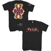 Ginza.se Tool: Unisex T-Shirt/Parabola Logo (Black) (Back & Sleeve Print) (XX-Large)