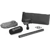 Boya Mikrofon Shotgun Medium BY-PVM3000M Kondensator XLR
