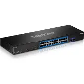 Trendnet TEG-30262 TEG 30262 - Switch - 24 x 10/100/1000 + 2 x 10 Gigabit SFP+ Nätverks-switch