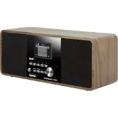 Imperial DABMAN i200 V2 Internet-bordsradio DAB+, FM, Internet AUX, USB, DLNA, LAN, Internetradio Trä