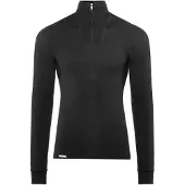 Woolpower Zip Turtleneck 400 Black