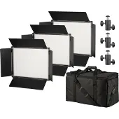 Bresser Sh-bi Bi-color Led-panelbelysningsset 1200a 3 Enheter