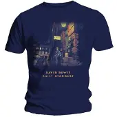 Ginza.se David Bowie: Unisex T-Shirt/Ziggy Stardust (Navy Blue) (X-Large)