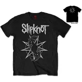 Ginza.se Slipknot: Unisex T-Shirt/Goat Star Logo (Black) (Back Print) (Small)
