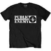 Ginza.se Public Enemy: Unisex T-Shirt/Crosshairs Logo (Black) (Large)
