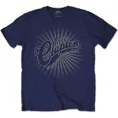 Ginza.se Eric Clapton: Unisex T-Shirt/Logo Rays (Navy Blue) (X-Large)
