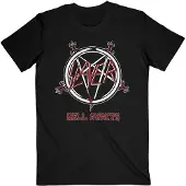 Ginza.se Slayer: Unisex T-Shirt/Hell Awaits Tour (Black) (Back Print) (X-Large)