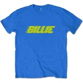 Ginza.se Billie Eilish: Unisex T-Shirt/Racer Logo (Mid Blue) (Medium)
