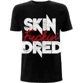 Ginza.se Skindred: Unisex T-Shirt/Skin Funkin' Dred (Black) (Large)