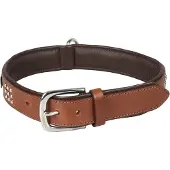 Flamingo Halsband Sedona, brun, 310-350 mm x 33 mm