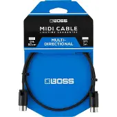 BOSS BMIDI-PB2 3 fots / 1m MIDI-kabel med Justerbar Kabelvinkel
