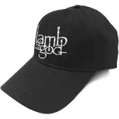 Ginza.se Lamb Of God: Unisex Baseball Cap/Sonic Silver Logo (Black)
