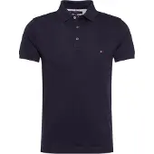 Tommy Hilfiger T-shirt 'CORE 1985 SLIM POLO' marinblå / eldröd / vit
