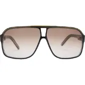 Carrera Aviator Mens Black Brown Gradient Solglasögon
