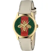 Gucci Ya1264128 38mm 5atm Quartz Analogical Damklocka