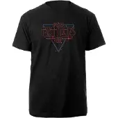 Ginza.se Foo Fighters: Unisex T-Shirt/Black Disco Outline (Black) (Small)
