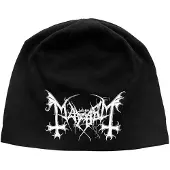 Ginza.se Mayhem: Unisex Beanie Hat/Logo (Black)
