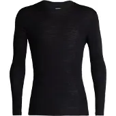 Icebreaker Men's 175 Everyday Longsleeve Crewe Black