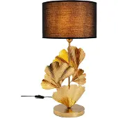 Kare Design bordslampa Flores, Mässing / guld, Vardagsrum / matsal, Metall, Design, Bordslampa