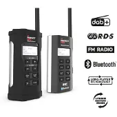 Perfectpro Byggarbetsradio SOLOWORKER DAB+, FM Stötsäker Svart