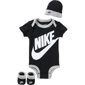 Nike Kids Set 'Futura' gråmelerad / svart / vit