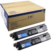 Brother TN900C - 2-pack - cyan - original - tonerkassett - för HL-L9300CDWTT, MFC-L9550CDWT
