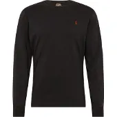Ralph Lauren för män. 710671468001 Tröja i trikå Custom Slim Fit svart (L), Casual, Bomull, Lång ärm