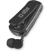 SBS Bluetooth Hörlurar med Mikrofon SBS TEROLLCLIPBTK Svart (Renoverade B)