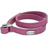 Brendo Beauty Guess Armband UBB21302 38cm Rosa Silber Leder Damen Schmuck