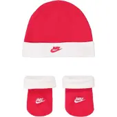 Nike Kids Set - Mössa/Strumpor - Futura - Rush Rosa - - 0-6 mån - Mössa
